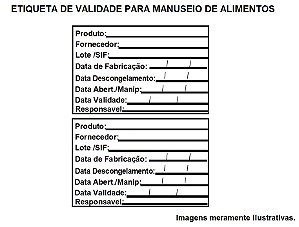 Etiqueta Anvisa Validade Anv, Sif, Alimentos, Comida