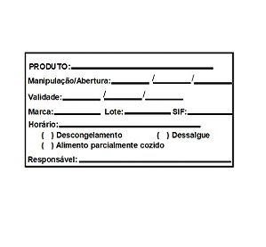 Etiqueta Anvisa Validade Anvisa, Sif, Alimentos, Comida, Reembalados