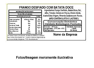 Etiquetas Adesivas Bopp Personalizadas Tabela Nutricional