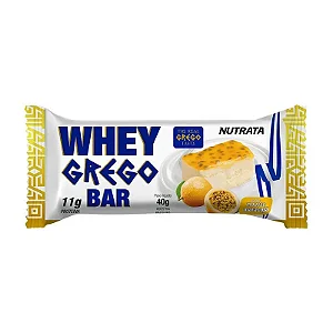 WHEY GREGO BAR NUTRATA - MOUSSE DE MARACUJÁ