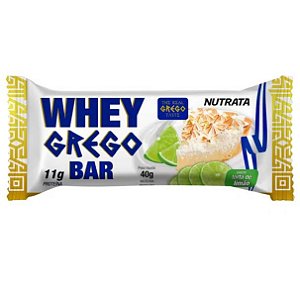 WHEY GREGO BAR NUTRATA - TORTA DE LIMÃO