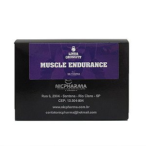 Muscle Endurance Linha CrossFit NIcpharma 30 envelopes