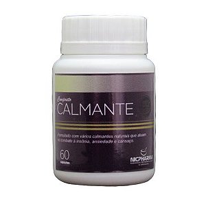 Composto Calmante 60 cápsulas Nicpharma