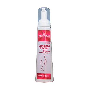 Espuma Limpeza Facial Feminina 150ml Nicpharma