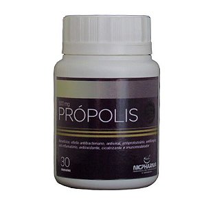 Propolis 500MG 30 Cápsulas Nicpharma