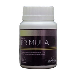 Oleo de Primula 500mg 60 cápsulas Nicpharma