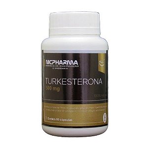 Turkesterona 500mg 60 cápsulas Nicpharma