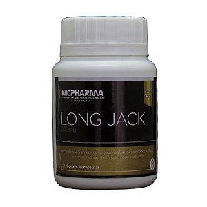 Long Jack 200mg 60 cápsulas Nicpharma