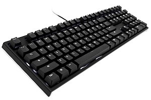 Teclado Mecânico Ducky Channel One 2 Backlit  White LED Backlit Cherry Blue
