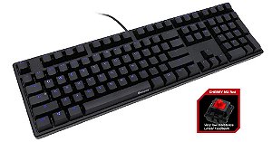 Teclado Mecânico Ducky Channel ONE Switch Vermelho Iluminação Azul (DKON1508S-RUSADAAB1)