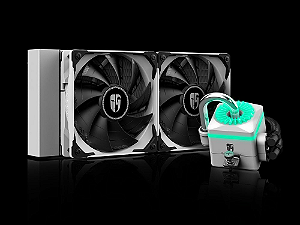 Water Cooler Gamerstorm Captain 240X White - DP-GS-H12-CT240XR-WH