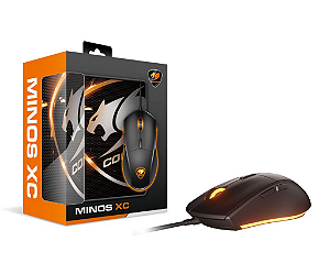 Combo Gamer Cougar Mouse Minos XC + Mousepad SPEED XC - 3MMXCWOB.0001