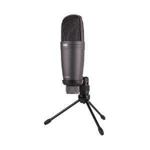 Microfone Para Gravação Novik Fnk02u Usb Ligação Direta Pc