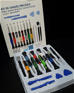 Kit de Chaves de Precisão para Manuntenção de Smartphone ExBom PRO-CSKP2811