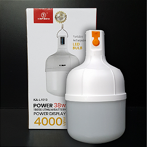 Lâmpada LED Portátil Recarregável Kapbom KA-L1513