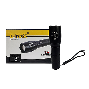 Lanterna T6 LED Super Brilhante B-Max BM-8501