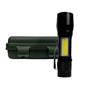 Lanterna Led Usb Portátil Carregável B-Max Bm-8400