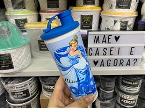 Copo com Bico 470ml Cinderela Importado