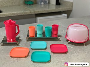 Kit 10 Peças Infantil 2021 - Miniaturas Tupperware