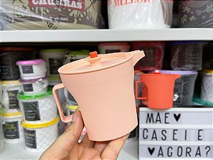 Kit 2 Unid. Mini Jarrinhas Rosa 350 ml - Miniaturas Tupperware