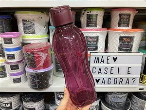 Eco Tupper Plus 1 Litro Merlot Glitter