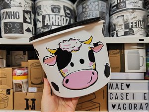 Tupper Caixa 5,5 L Vaquinha - Linha Fazendinha
