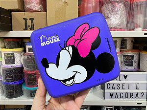 Porta Sanduíche Quadrado Minnie