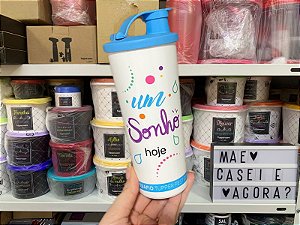 Copo com Bico 470 ml Um Sonho Hoje