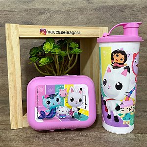 Kit 2 Peças A Casa Mágica da Gabby - Copo e Snack