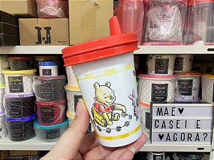 Copinho com Bico 200ml Pooh Piquenique