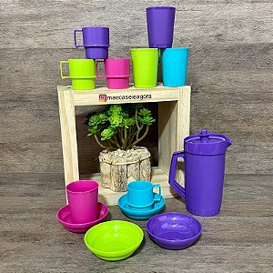 Kit 13 Peças Infantil - Miniaturas Tupperware