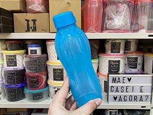 Eco Tupper 500ml Azul Claro Rosca