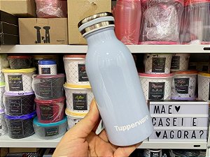 Garrafa Térmica 350 ml Leiteira Azul