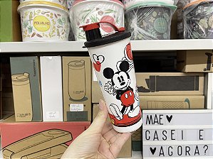 Copo com Bico 470 ml Românticos Mickey