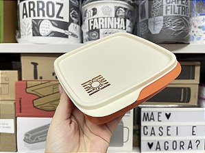 Basic Line com Divisórias 550ml Laranja