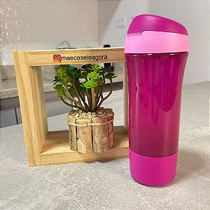 Garrafa Rosa com Compartimento 600ml