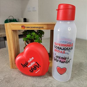 Kit 2 Peças Mães - Coração e Eco