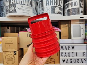 KIt 7 Peças Burguer Express Vermelho