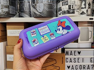 Tupper Snack Grande Minnie Auto Cuidado