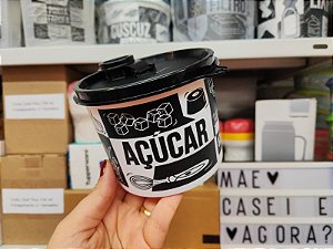 Tupper Redondinha com Bico Dosador Açúcar Pop Box 500 ml
