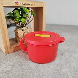 Caneca Cristalwave Redonda 470ml Vermelha e Amarelo
