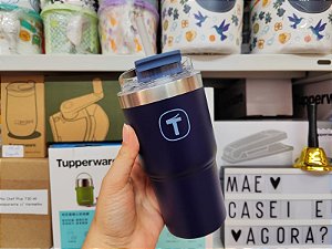 Copo Térmico Big T com Canudo 630 ml Mar Profundo