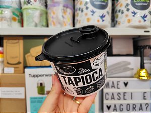 Tupper Redondinha com Bico Dosador Tapioca Pop Box 300 gr / 500 ml