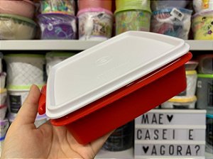 Tupper Pote 780ml Vermelho