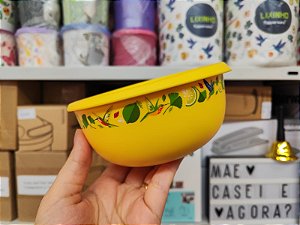 Tigela Toque Mágico 550 ml Tropical Amarelo