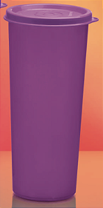 Copo com Tampa 470 ml Roxo