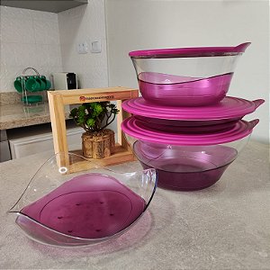 Kit 4 Peças Elegância Pinotage