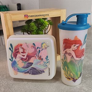 Kit 2 Peças Ariel - Copo e Porta Sanduíche