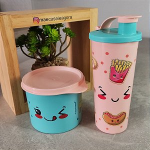Kit 2 Peças Fofuras - Copo e Redondinha