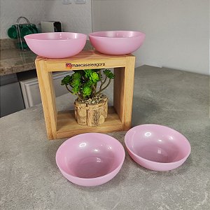 Kit 4 Unid. Tigelinha Allegra Rosé 250 ml